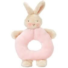 Bunnies By The Bay Ring Rattle Assorted