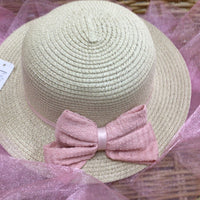 Ivy’s Straw Hat With Bow Detail