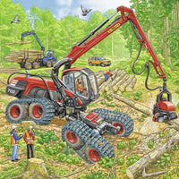 RAVENSBURGER 3x49 Puzzle Big Machines 080120
