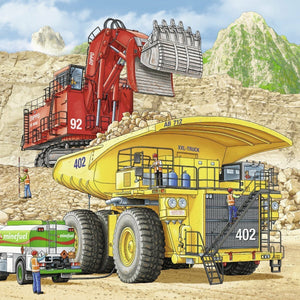 RAVENSBURGER 3x49 Puzzle Big Machines 080120