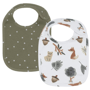 Living Textiles 2pack Bibs Assorted Designs