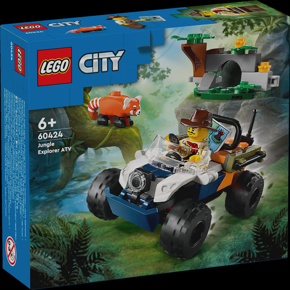 LEGO® CITY 60424 Jungle Explorer ATV Red Panda Mission