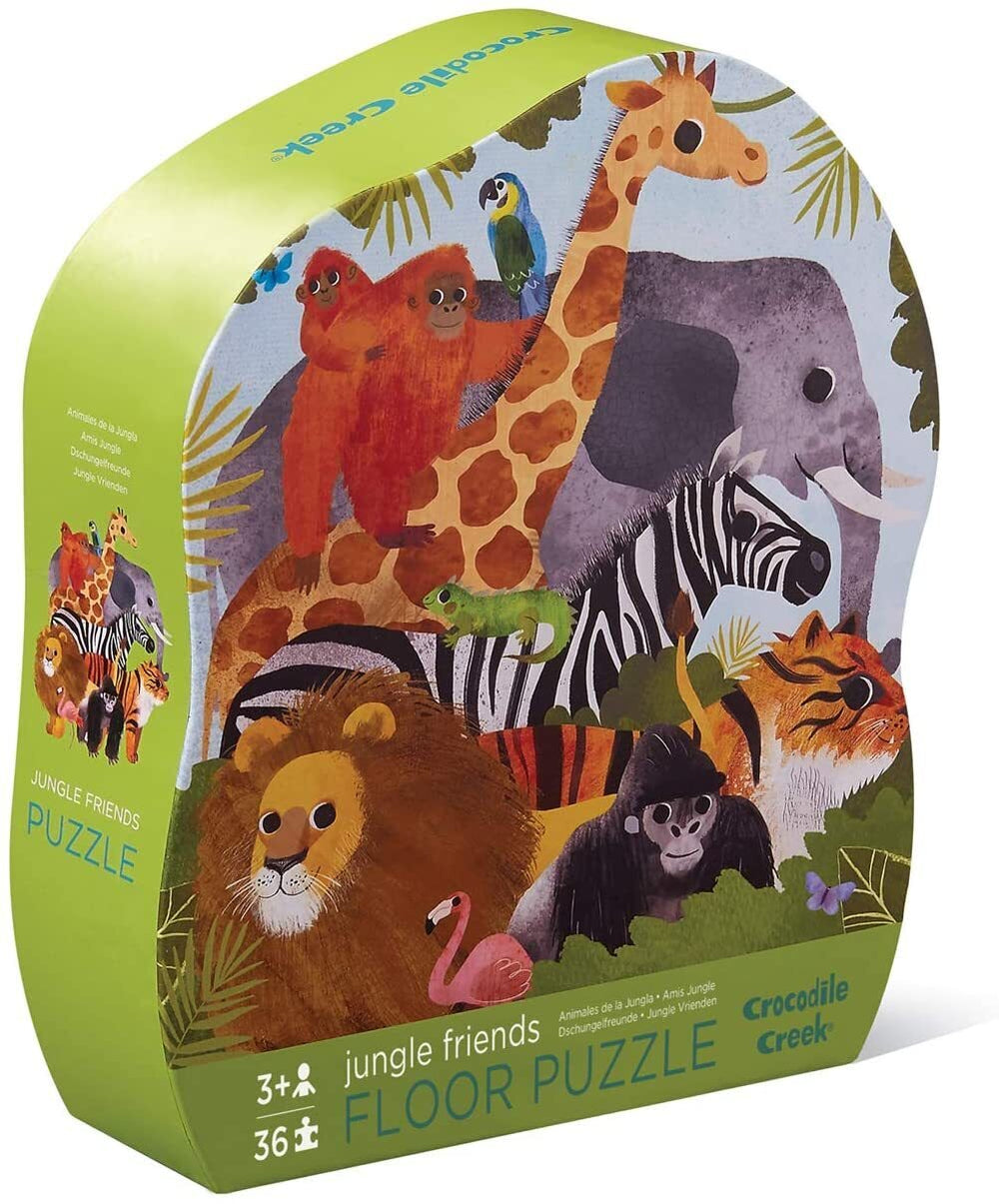Jungle Friends 36 Piece Floor Puzzle