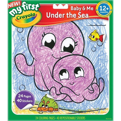 Crayola My First Colouring Book Under The Sea