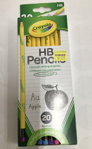 Crayola HB pencils 20 pack