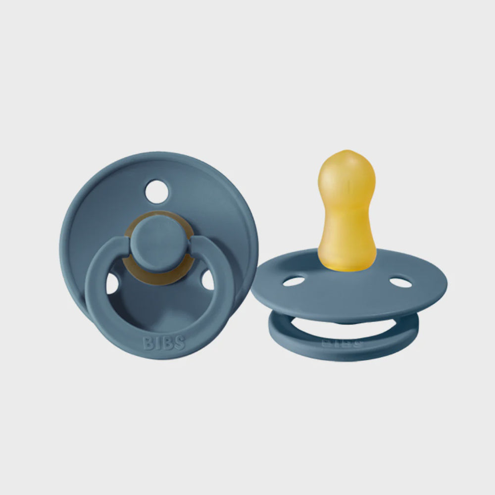 BIBS Colour Pacifier Petrol 2 Pack