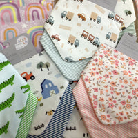 All4Ella Bandana 2 Pack Bibs Assorted