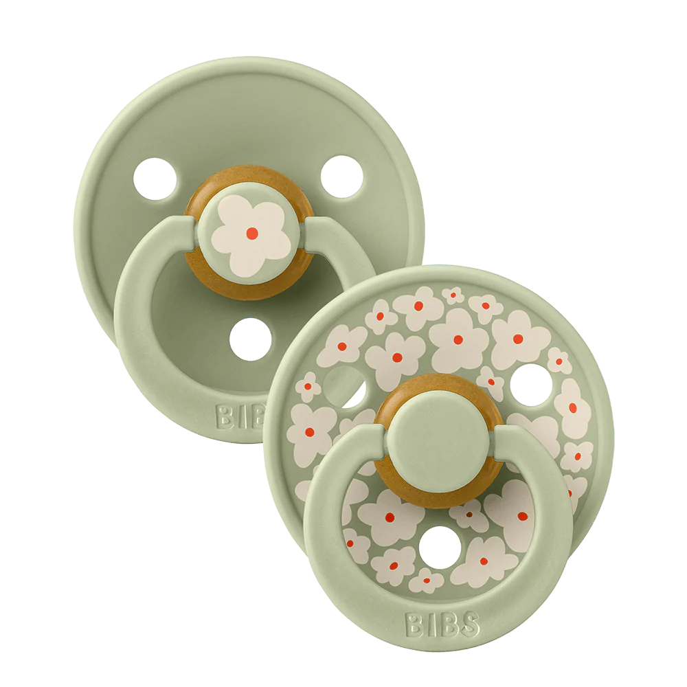BIBS Studio Collection Colour Pacifier Sage Mix 2 Pack