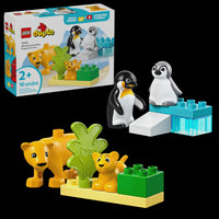 LEGO® DUPLO® 10442 Wild Animal Families: Penguins and Lions
