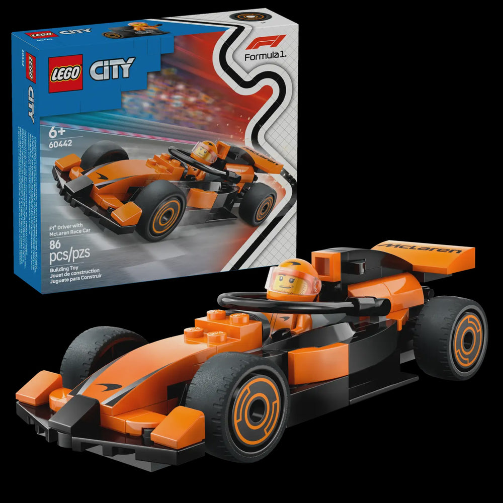 LEGO® CITY 60442 F1® Driver with McLaren Race Car