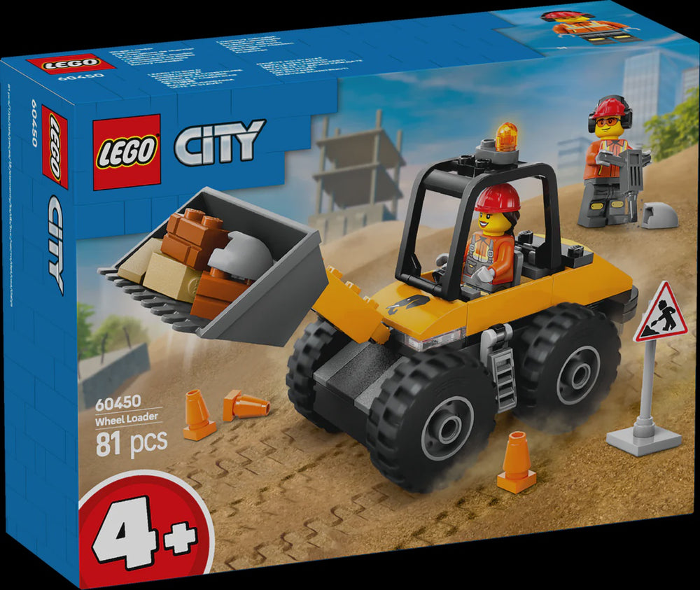LEGO® CITY 60450 Yellow Construction Wheel Loader