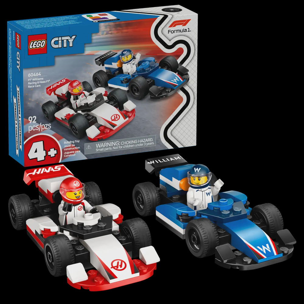 LEGO® CITY 60464 F1® Williams Racing & Haas F1® Race Cars