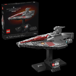 LEGO® Star Wars™ 75404 construction model of an Acclamator-Class Assault Ship