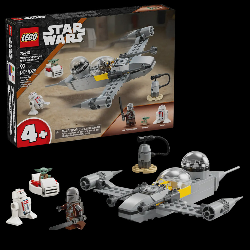 LEGO® Star Wars: The Mandalorian™ 75410 Mando and Grogu’s N-1 Starfighter