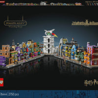 LEGO® Harry Potter™ 76444 display model of the Diagon Alley™ wizarding shops
