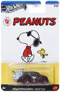 Hot Wheels Silver Series Peanuts 75 Years Assorted