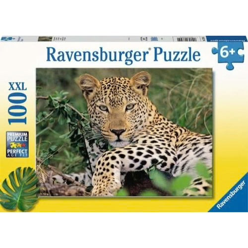 RAVENSBURGER 100 PUZZLE Lounging Leopard 133451