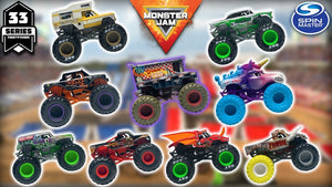 Monster Jam Die Cast 1:64 Scale Series 33