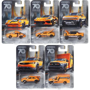 Matchbox 70 Years Moving Parts Vehicles assorted