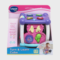 Vtech Turn & Learn Cube Pink/Purple