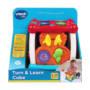 Vtech Turn & Learn Cube Blue/Red