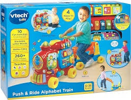 Vtech Push & Ride Alphabet Train Red/Blue