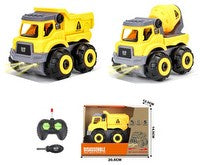Remote Control DIY Construction Trucks Assorted