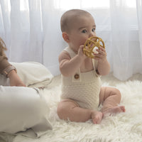 Living Textiles Silicone Teething Ball - Sunshine
