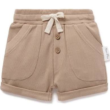 Aster & Oak Rib Pocket Shorts Nougat