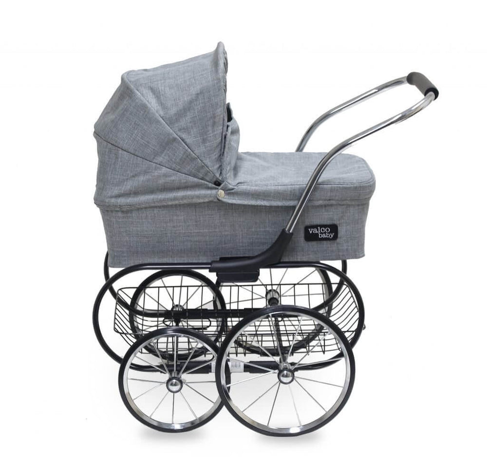 Valco Royale Grey Marle Pram - CLICK & COLLECT ONLY