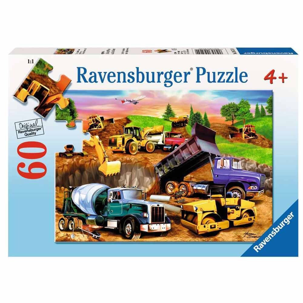 RAVENSBURGER 60 Puzzle Construction Crowd 095254