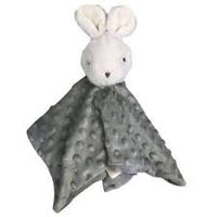 Textured Bunny Comforter Grey