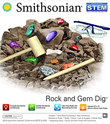 Smithsoian Rock and Gem Dig Set