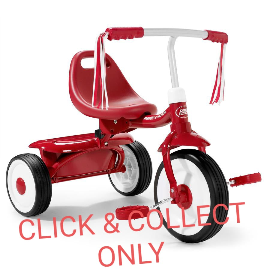 Radio Flyer Fold 2 Go  Red T62598 - CLICK & COLLECT ONLY
