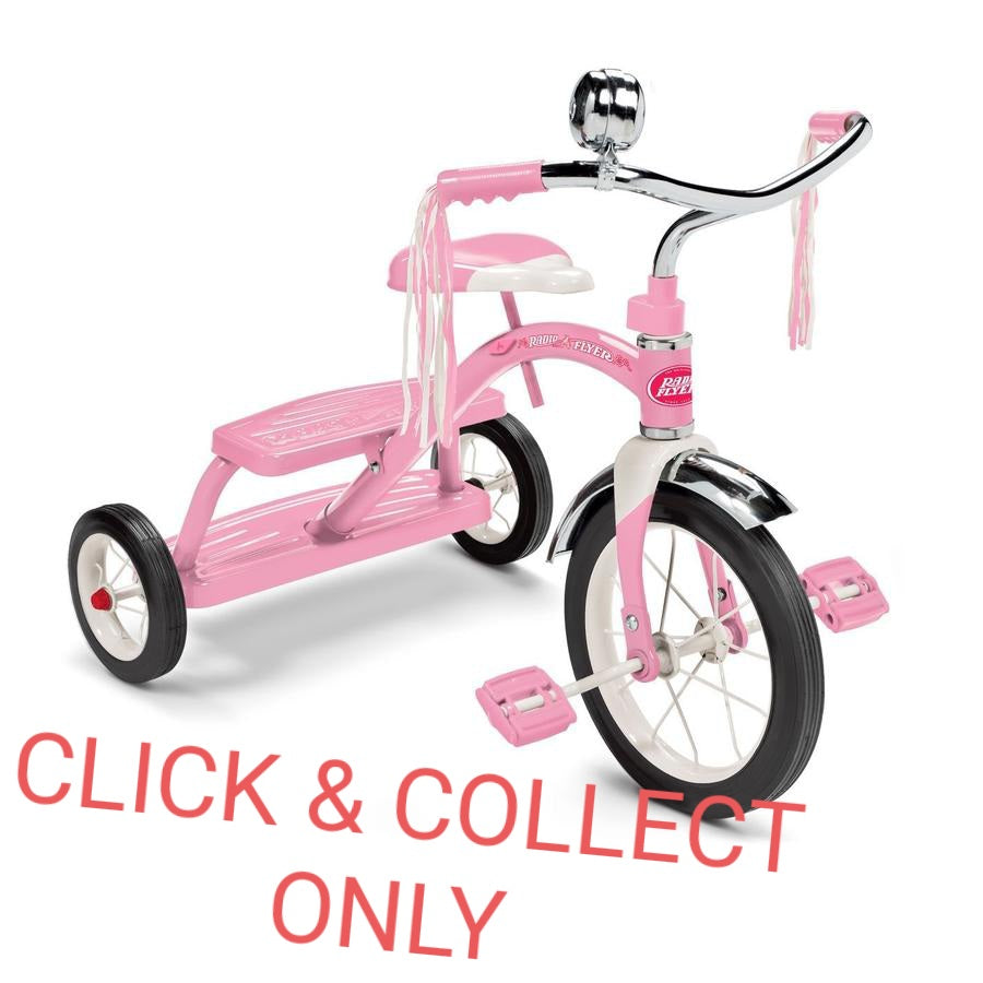 Radio Flyer Classic Pink Dual Trike - CLICK & COLLECT ONLY