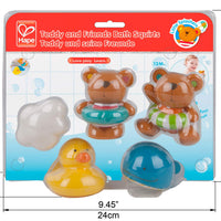 HAPE BATH TEDDY AND FRIENDS BATH SQUIRTS