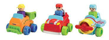 Tomy Push and Go Vehichle assortment