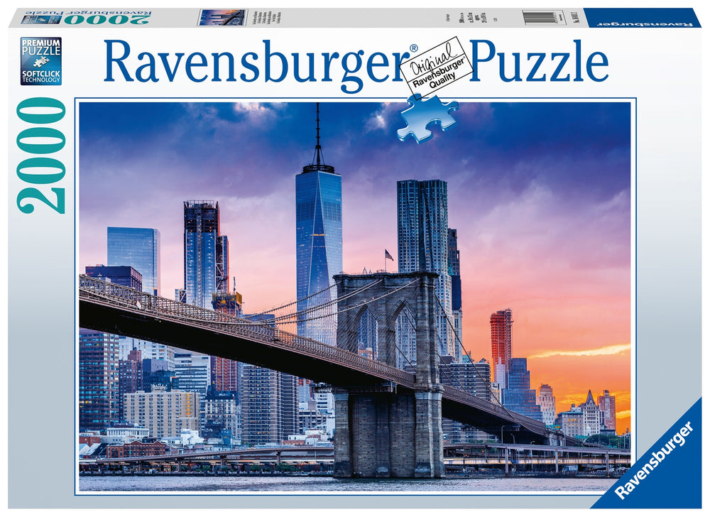 RAVENSBURGER 2000 Puzzle From Brooklyn to Manhattan 160112