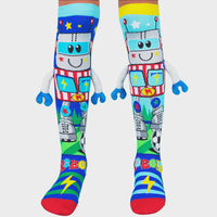 Madmia Robot Socks Ages 6-99