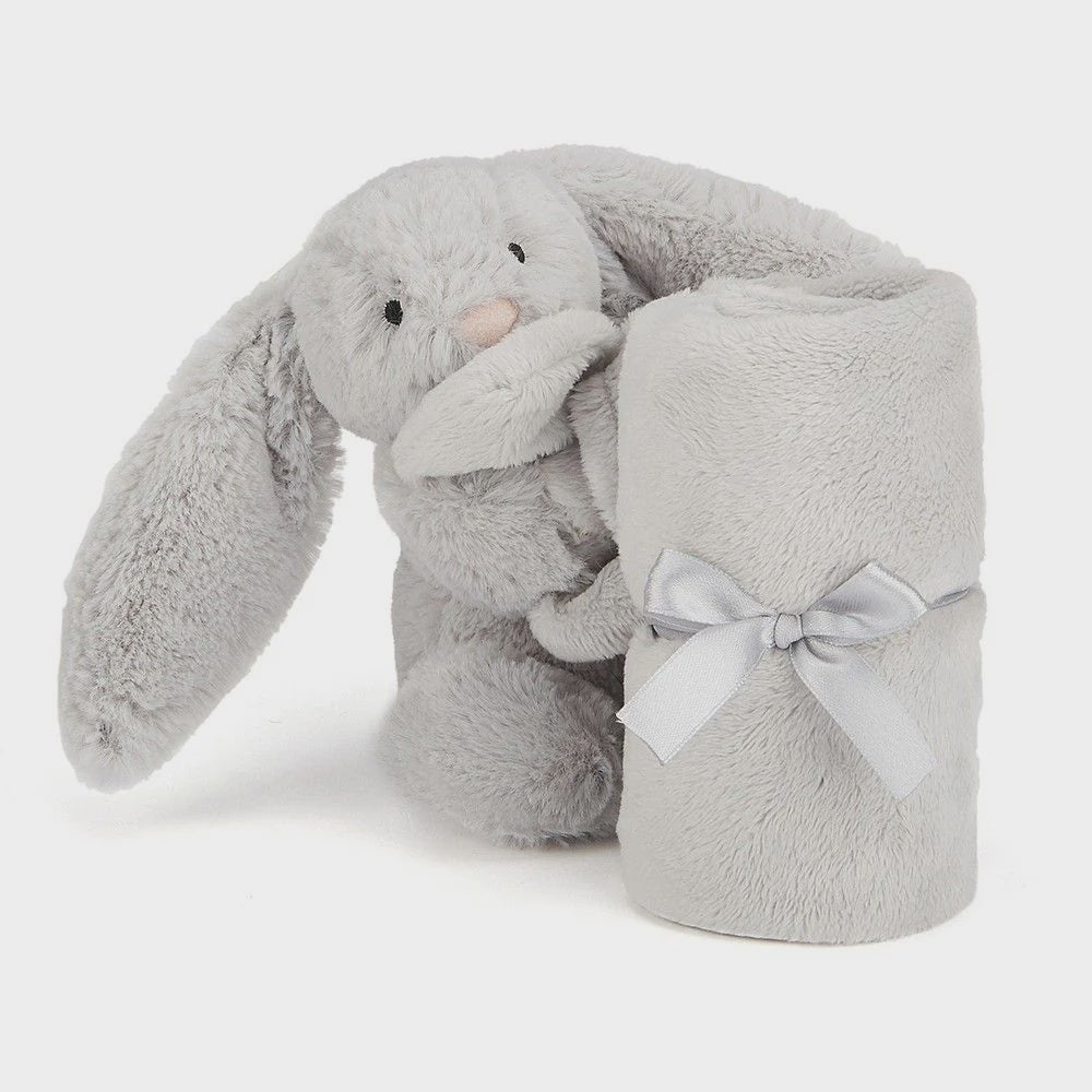 Jellycat Bashful Silver Bunny Soother