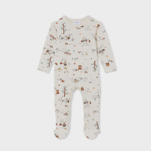 Milky Picnic Romper