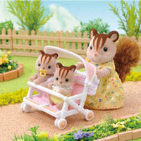 Sylvanian Families Double Pushchair