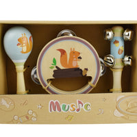 Calm & Breezy Deer Wooden 3 piece Musical Set