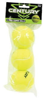 Century 3 Pack Tennis Balls