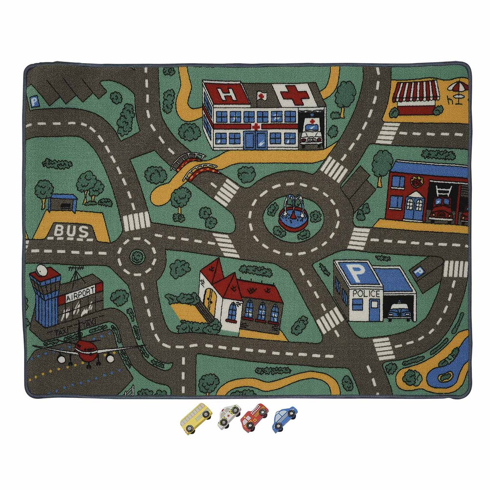 Playzone Car Mat Big City