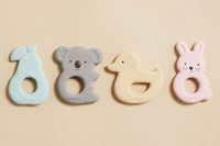 Pure Baby Natural Rubber Teether Assorted
