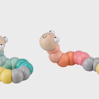 Calm & Breezy Wooden Jointed Worm