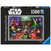 RAVENSBURGER 1500 Puzzle Star Wars Boba Fett Bounty Hunter 169184