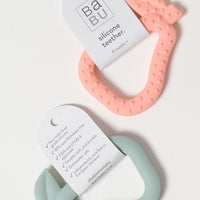 Pear Shaped Silicone Teether