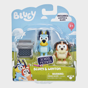 Bluey & Friends 2 pack figures Assorted